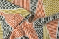 Preview: Interlockjersey | JULIUS | Abstraktes Muster Striche